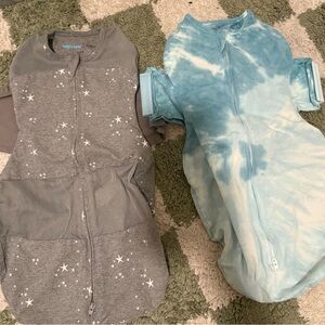 Gray and Blue Kids Pajamas